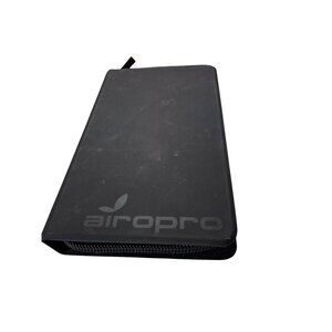 Airopro Black Zippered 6 X 4 Inch Travel Case